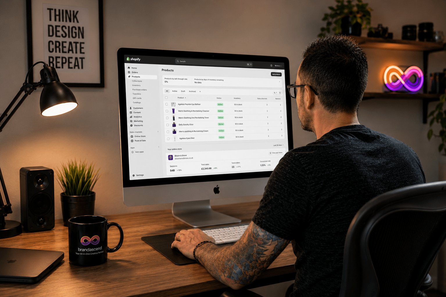 Shopify website design essex